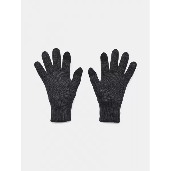  Pánské rukavice UNDER ARMOUR HALFTIME WOOL GLOVE 1378755-001 ČERNÁ 