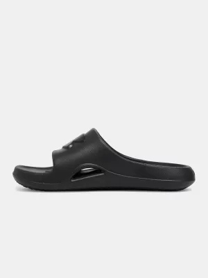 Chlapecké pantofle UNDER ARMOUR B LOCKER V SL 3028732-001 ČERNÁ