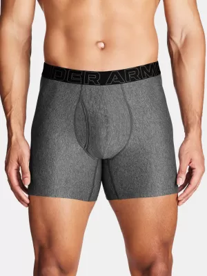 Pánské boxerky UNDER ARMOUR M PERF TECH 6IN (1KS) 1383849-025 ŠEDÁ