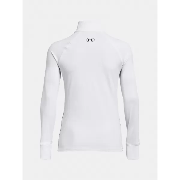 Dámské triko UNDER ARMOUR TRAIN CW 1/2 ZIP 1379886-100 BÍLÁ 
