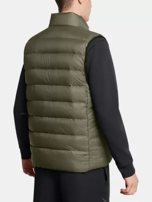 Pánská vesta UNDER ARMOUR LEGEND DOWN VEST 1385838-390 ZELENÁ