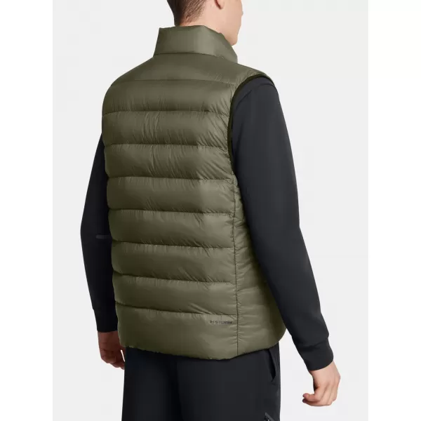  Pánská vesta UNDER ARMOUR LEGEND DOWN VEST 1385838-390 ZELENÁ 