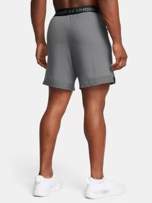 Pánské kraťasy UNDER ARMOUR VANISH WOVEN 6IN SHORTS 1373718-027 ŠEDÁ