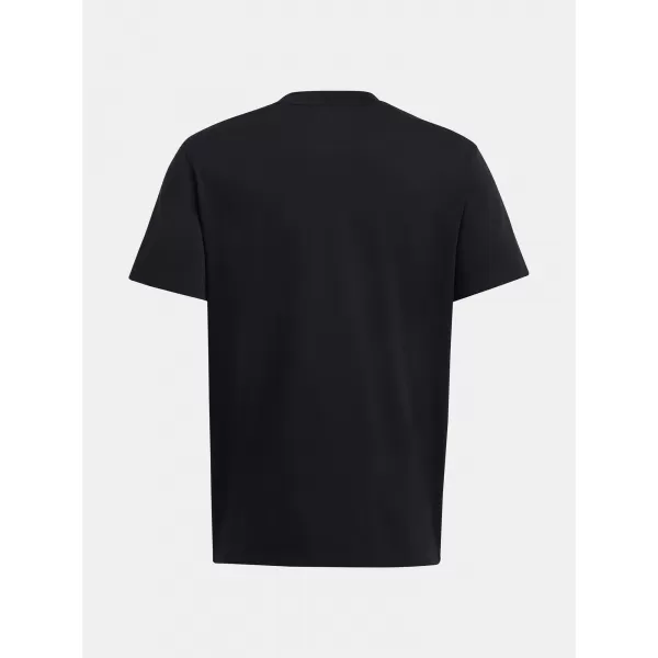  Pánské triko UNDER ARMOUR HW ARMOUR LABEL SS 1382831-001 ČERNÁ 