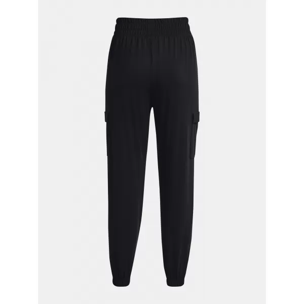  Dámské tepláky UNDER ARMOUR MERIDIAN CARGO JOGGER 1382524-001 ČERNÁ 