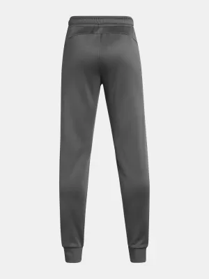 Chlapecké tepláky UNDER ARMOUR ARMOUR FLEECE JOGGERS 1373543-025 ŠEDÁ