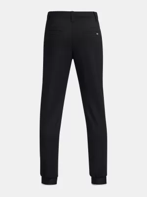 Chlapecké tepláky UNDER ARMOUR BOYS GOLF JOGGER 1382825-001 ČERNÁ