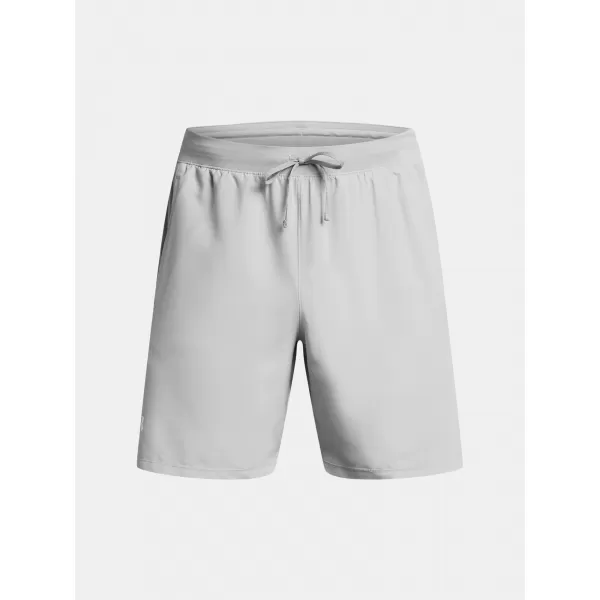  Pánské kraťasy UNDER ARMOUR LAUNCH 7 UNLINED SHORTS 1382622-011 ŠEDÁ 