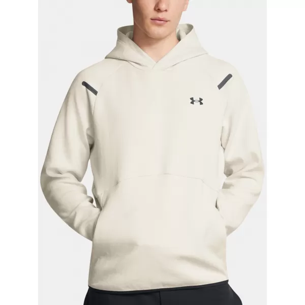 Pánská mikina UNDER ARMOUR UNSTOPPABLE FLC HD EU 1389350-110 BÍLÁ 
