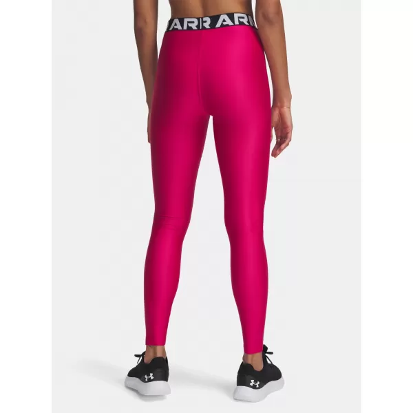  Dámské legíny UNDER ARMOUR HG LEGGING 1383559-681 RŮŽOVÁ 