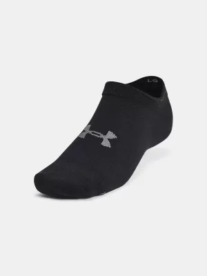 Ponožky UNDER ARMOUR ESSENTIAL NO SHOW (6 PÁRŮ) 1382611-001 ČERNÁ