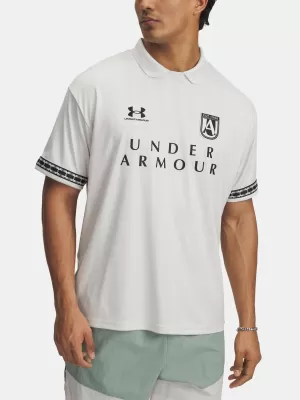 Pánské triko UNDER ARMOUR MS 96 TERRACE JSY SS 1390110-110 BÍLÁ