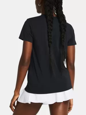 Dámské triko UNDER ARMOUR CAMPUS CORE SS 1383648-001 ČERNÁ