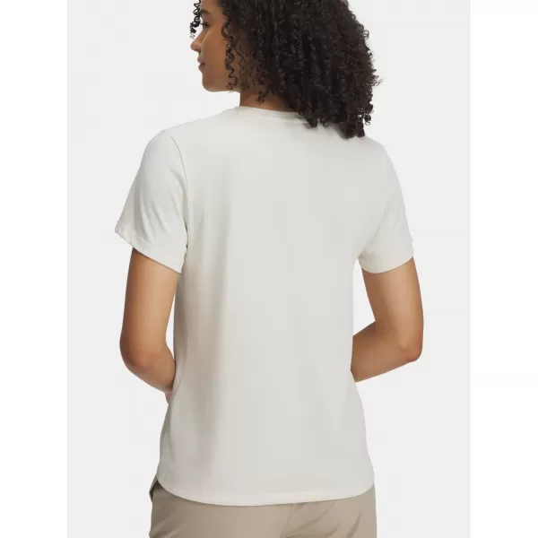  Dámské triko UNDER ARMOUR HWT BRANDED CORE SS 1389745-279 HNĚDÁ 