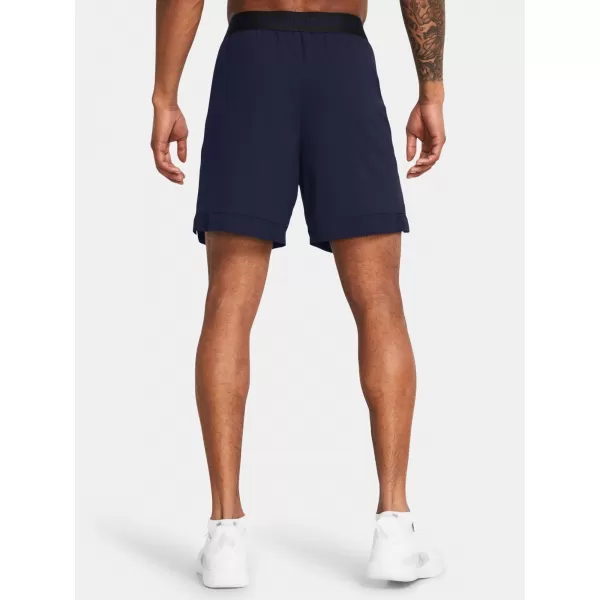 Pánské kraťasy UNDER ARMOUR VANISH WOVEN 6IN SHORTS 1373718-410 MODRÁ 