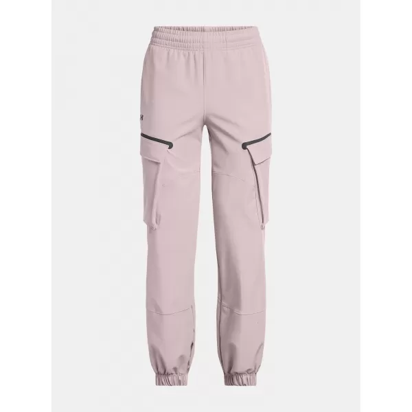  Dámské sportovní kalhoty UNDER ARMOUR UNSTOPPABLE CARGO PANT 1386481-015 ŠEDÁ 