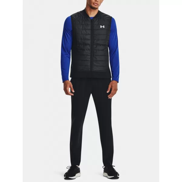  Pánská vesta UNDER ARMOUR STRM INS RUN VEST 1380870-001 ČERNÁ 