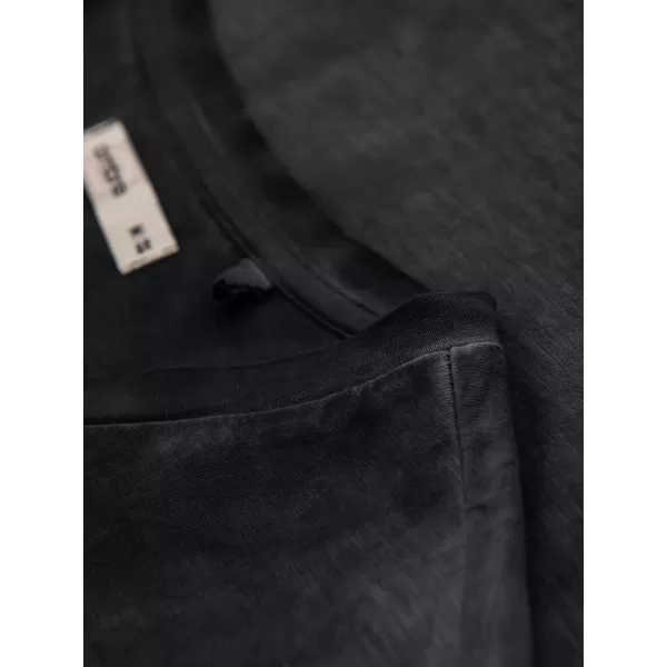  Pánské triko OMBRE OM-TSWT-0242 BLACK 