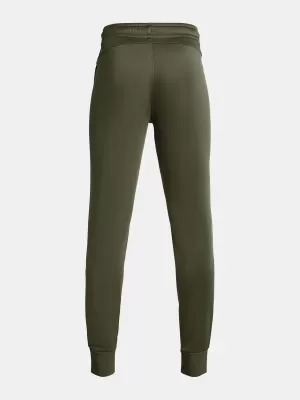 Chlapecké tepláky UNDER ARMOUR ARMOUR FLEECE GRAPHIC JGR 1379786-390 ZELENÁ