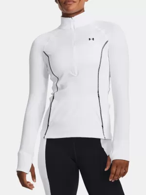 Dámské triko UNDER ARMOUR TRAIN CW 1/2 ZIP 1379886-100 BÍLÁ