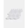 Ponožky UNDER ARMOUR ESSENTIAL NO SHOW (6 PÁRŮ) 1382611-100 BÍLÁ
