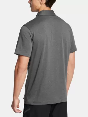 Pánské triko UNDER ARMOUR ICON POLO 1386608-025 ŠEDÁ