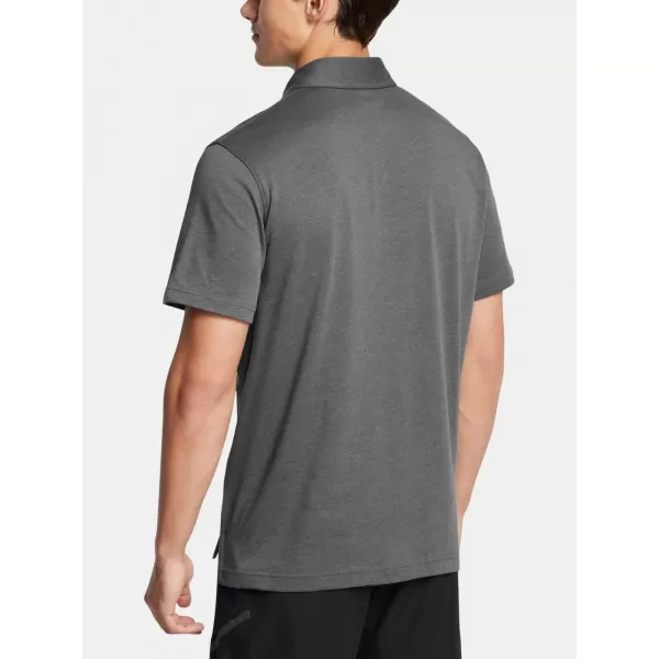  Pánské triko UNDER ARMOUR ICON POLO 1386608-025 ŠEDÁ 