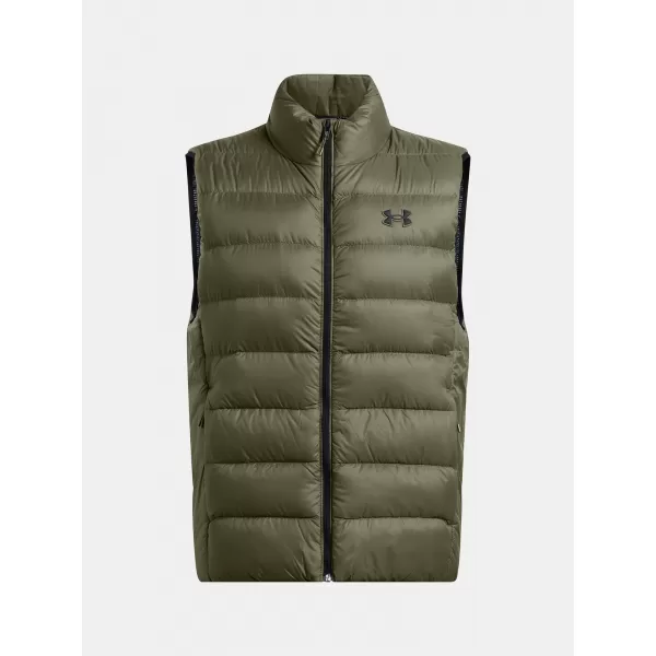 Pánská vesta UNDER ARMOUR LEGEND DOWN VEST 1385838-390 ZELENÁ 