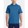 Pánské triko UNDER ARMOUR ISO-CHILL POLO 1377364-406 MODRÁ