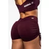NEBBIA Push-up šortky se šněrováním STRONG BEAUTY 429 DARK RED