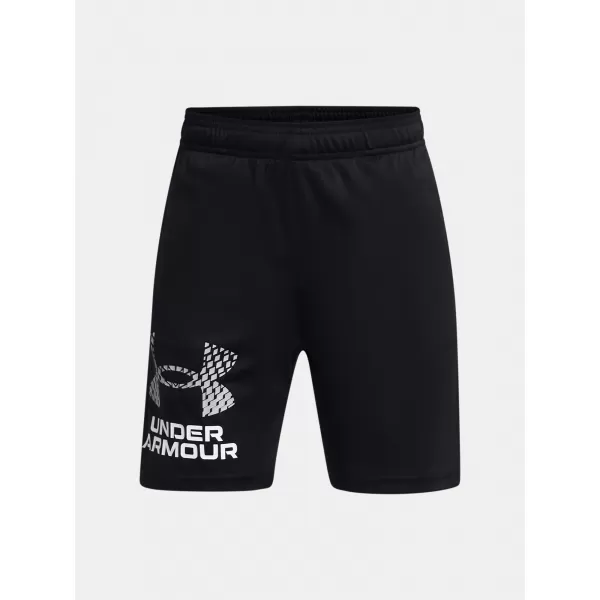  Chlapecké kraťasy UNDER ARMOUR TECH LOGO SHORTS 1383333-001 ČERNÁ 