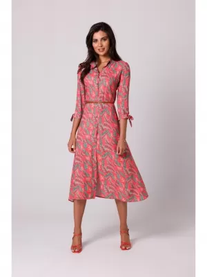 Dámské šaty BEWEAR B259 PINK