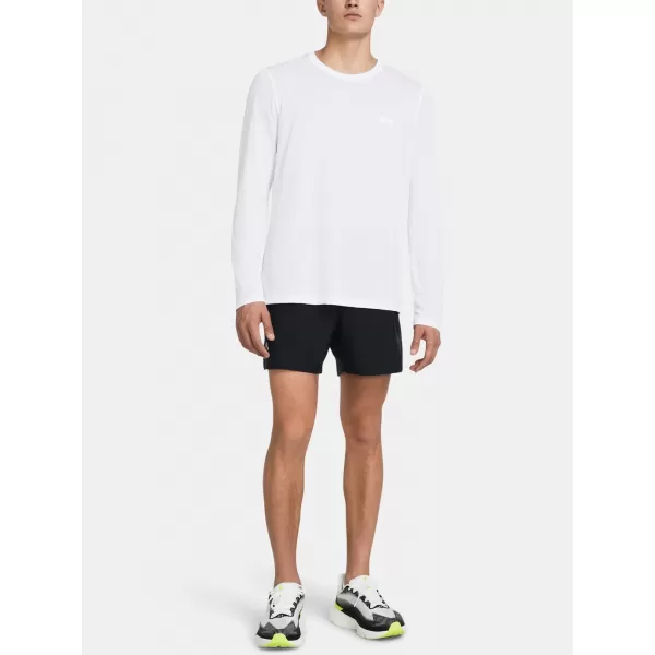  Pánské kraťasy UNDER ARMOUR LAUNCH 5 SHORTS 1382617-001 ČERNÁ 