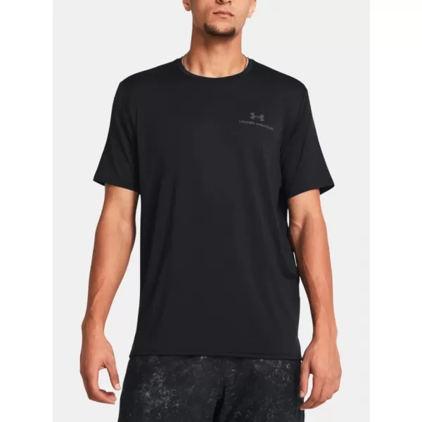  Pánské triko UNDER ARMOUR VANISH ENERGY SS 1383973-001 ČERNÁ 