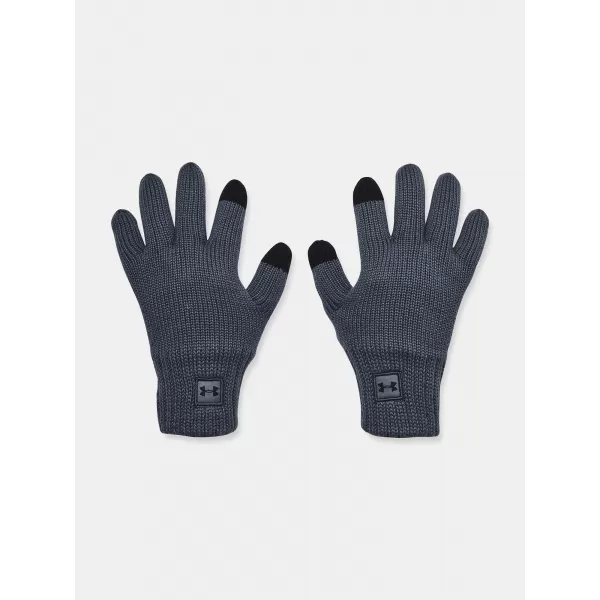  Pánské rukavice UNDER ARMOUR HALFTIME WOOL GLOVE 1378755-044 ŠEDÁ 