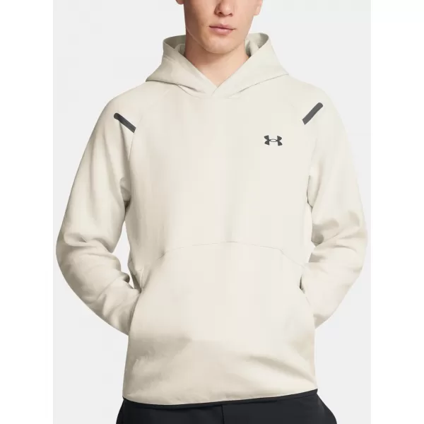  Pánská mikina UNDER ARMOUR UNSTOPPABLE FLC HD EU 1389350-110 BÍLÁ 