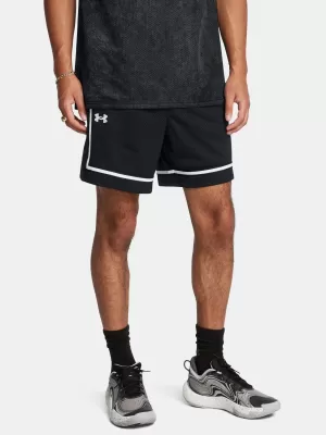 Pánské kraťasy UNDER ARMOUR ZONE PRO 7IN MESH SHORT 1387089-001 ČERNÁ