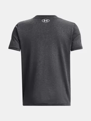 Chlapecké triko UNDER ARMOUR B LOGO WORDMARK SS 1380747-001 ČERNÁ