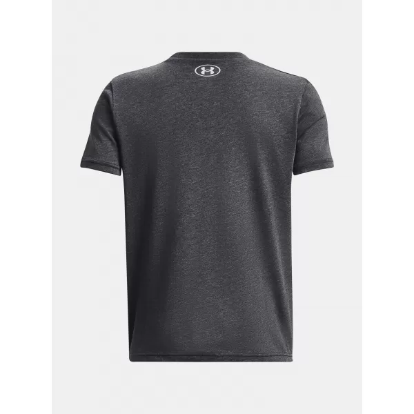  Chlapecké triko UNDER ARMOUR B LOGO WORDMARK SS 1380747-001 ČERNÁ 