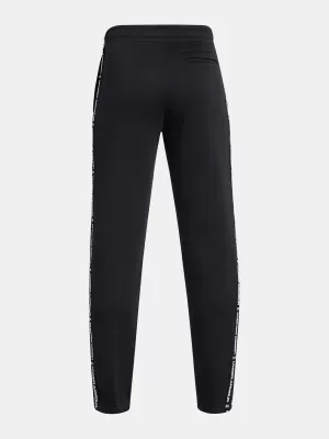 Chlapecké tepláky UNDER ARMOUR B ICON FLC JOGGER TAPING 1390294-001 ČERNÁ