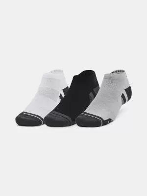 Ponožky UNDER ARMOUR PERFORMANCE TECH LOW (3 PÁRY) 1379504-011 ŠEDÁ