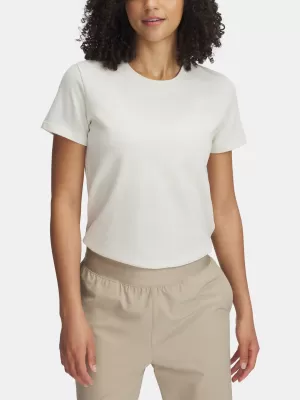 Dámské triko UNDER ARMOUR HWT BRANDED CORE SS 1389745-279 HNĚDÁ