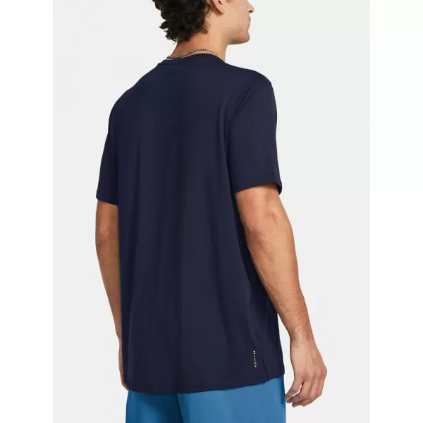  Pánské triko UNDER ARMOUR VANISH ENERGY SS 1383973-410 MODRÁ 