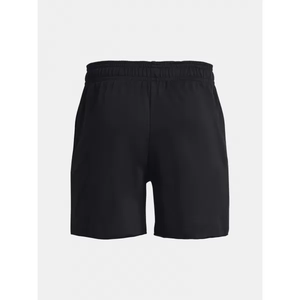  Pánské kraťasy UNDER ARMOUR RIVAL TERRY 6IN SHORT 1382427-001 ČERNÁ 