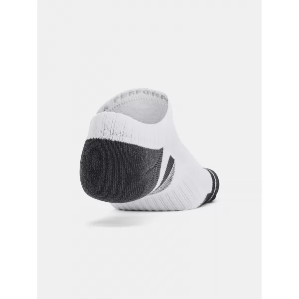  Ponožky UNDER ARMOUR PERFORMANCE COTTON NS (3 PÁRY) 1379526-100 BÍLÁ 
