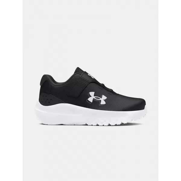  Chlapecké boty UNDER ARMOUR BINF SURGE 4 AC 3027105-001 ČERNÁ 