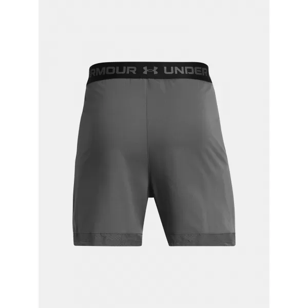  Pánské kraťasy UNDER ARMOUR VANISH WOVEN 6IN SHORTS 1373718-027 ŠEDÁ 