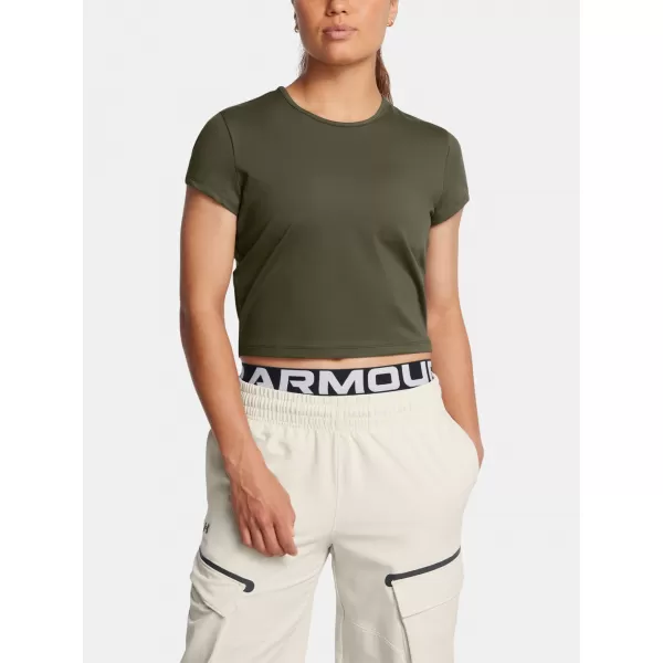  Dámské triko UNDER ARMOUR MERIDIAN BABY TEE 1387729-390 ZELENÁ 