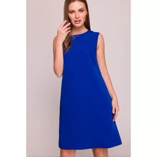  Dámské šaty STYLOVE S408 ROYAL BLUE 