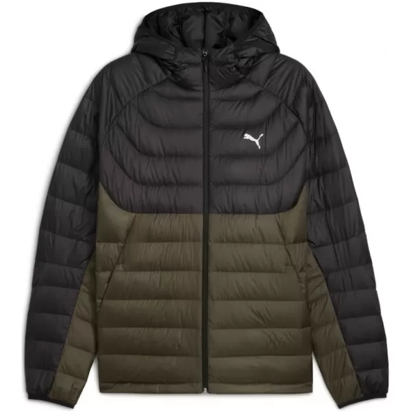  Pánská bunda PUMA PACKLITE HOODED DOWN JACKET 685221-70 ZELENÁ 